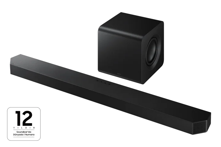 Q-serisi Soundbar HW-Q800F 5.1.2 ch Subwoofer (2025) Black
