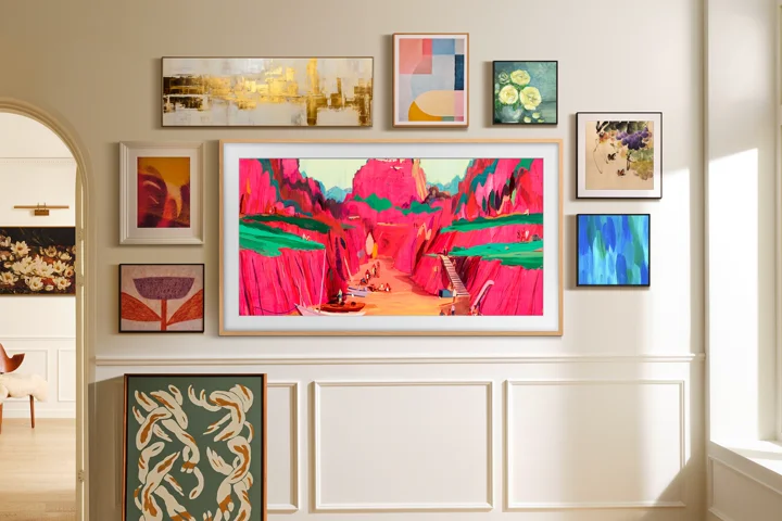 75 inç The Frame Pro: 4K QLED Vision AI Smart TV (Siyah)